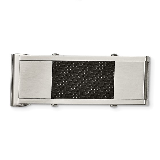 Stainless Steel Brushed Finish Money Clip Stainless Steel Brushed Finish Money Clip
